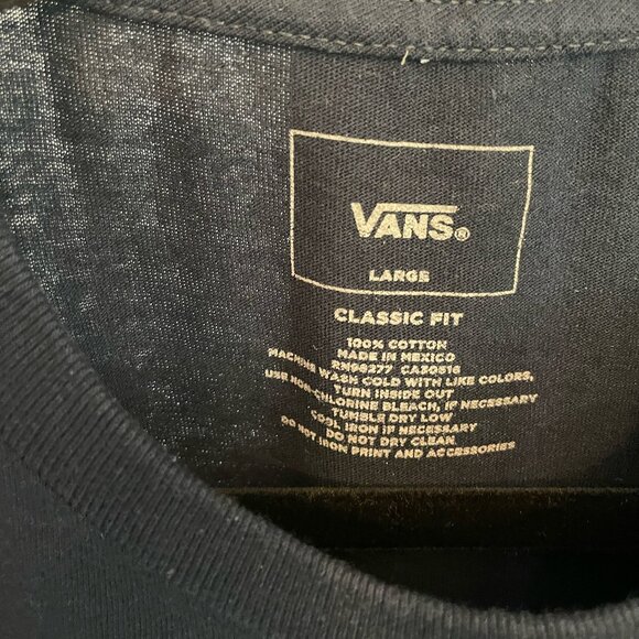 Vans Off the Wall Long Sleeve Tee - Picture 2 of 4